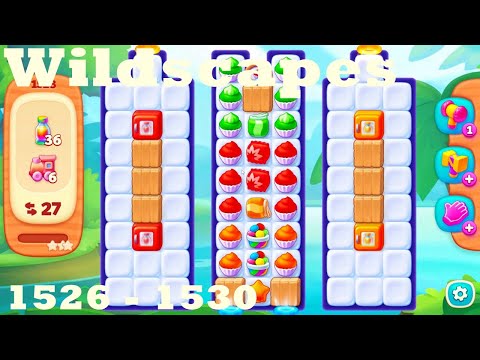 Wildscapes Level 1526 - 1530 HD Walkthrough | 3 - match game | gameplay | android | ios | pc | app