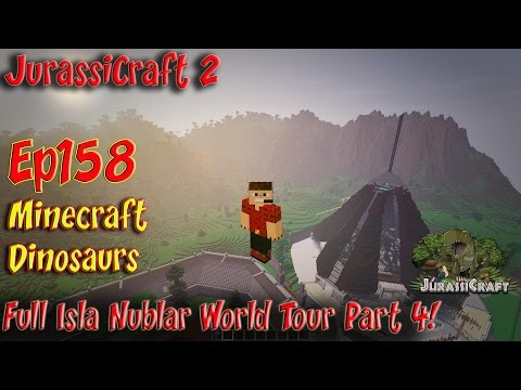 JurassiCraft 2.0 Jurassic World Ep158 Full Isla Nublar World Tour Part 4 & New Island