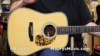 Video thumbnail for Blueridge BR-140A, BR-160A, BR-180A comparison at MaurysMusic.com by Maury's Music