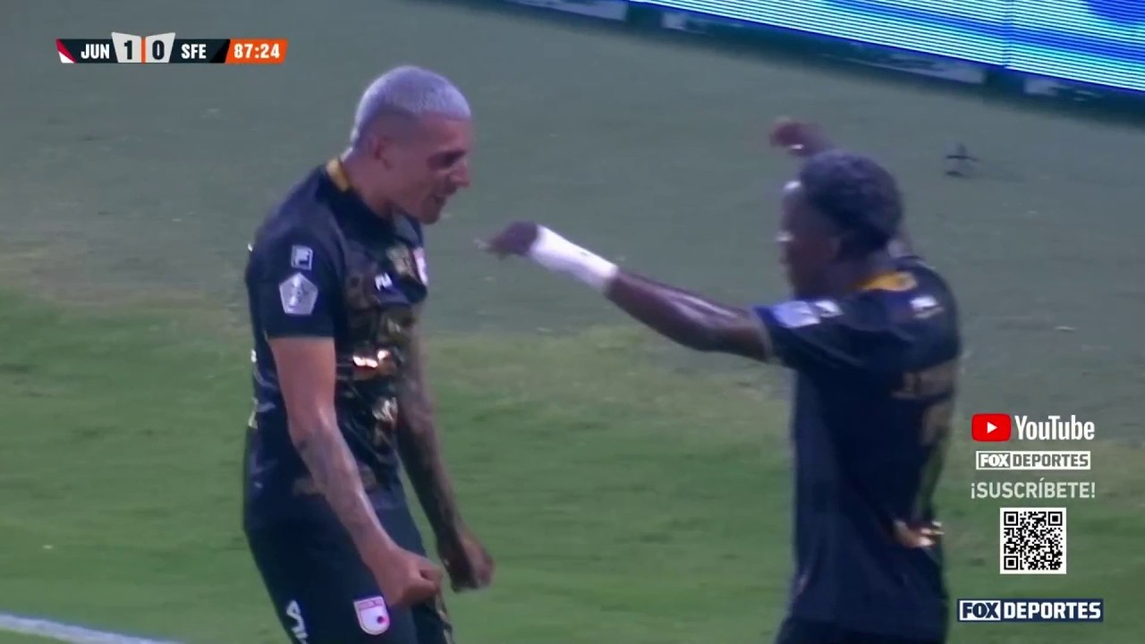 😎GOL DE FRANCO FAGÚNDEZ | Junior Barranquilla 1-1 Independiente Santa Fe | Liga DIMAYOR | Jornada 8