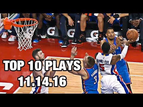 Top 10 NBA Plays: November 14th