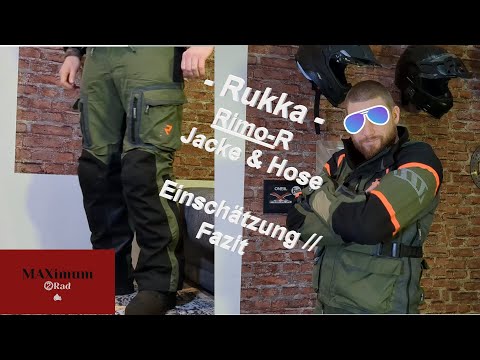 Rukka Rimo-R Jacke & Hose Einschätzung // Fazit