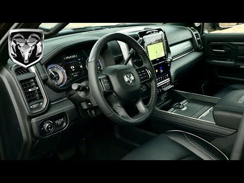 2019 Ram 3500 Limited Crew Cab Interior