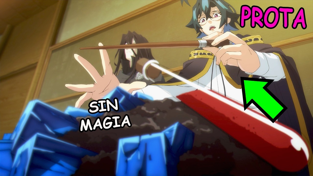 💥(1-3) NO PUEDE USAR MAGIA PERO ES EL MAS FUERTE DE SU ACADEMIA  / Wistoria RESUMEN