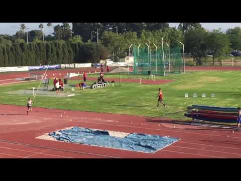 Javier Troyano subcampeón de España Junior en Pértiga