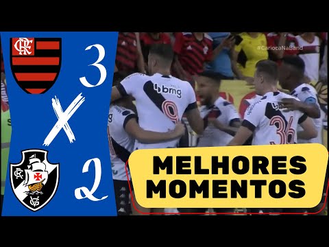 Flamengo 3 x 2 Vasco - 1º jogo da semifinal - 13/03/2023