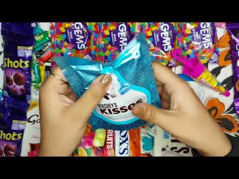 Unboxing Hershey's Kisses😘😘 Chocolate | cookies n Creme | creamy white Chocolate🍩 Yummy