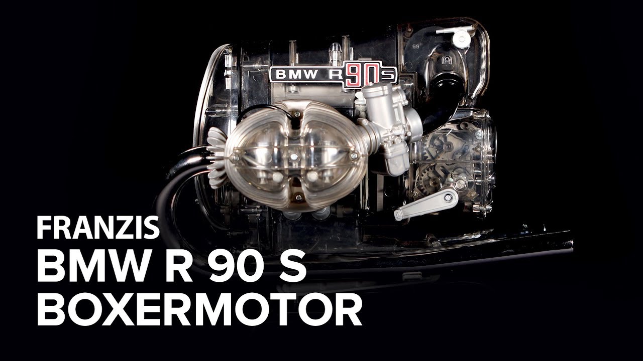 Maketová stavebnica motora BMW R 90 S-Boxer