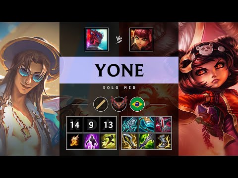 Yone Mid vs Annie - BR Grandmaster Patch 25.09