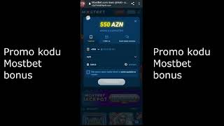 Mostbet promo kodu: qeydiyyat və ilk depozit bonusu