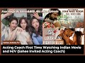 Acting Coach First Time Watching Allu Arjun M/V | Pushpa Video Song | Lover Also Fighter Also