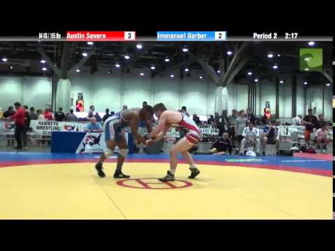 Men 84 KG / 185 lbs - Austin Severn vs. Immanuel Barber