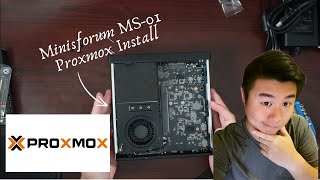 Install Proxmox on Minisforum MS-01 for my Homelab