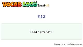 Video thumbnail for had