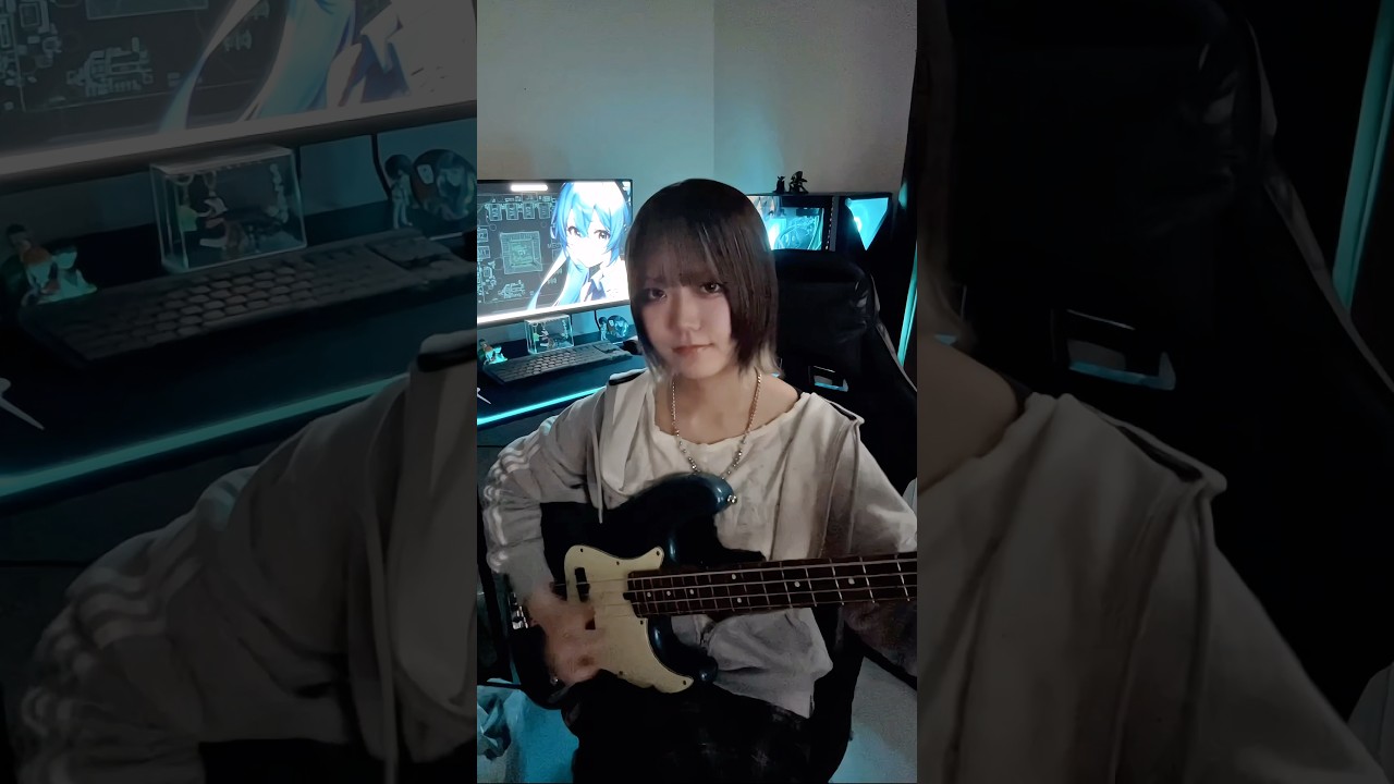 『カトレア/ヨルシカ』ベース弾いてみた