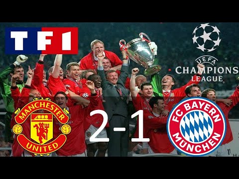 Manchester United 2-1 Bayern Munich | 1998/1999 Champions League Final |TF1/FR