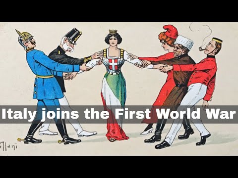 23rd May 1915: Italy joins WW1 alongside the Triple Entente and declares war on Austria-Hungary