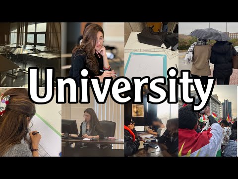 University vlog 📚+ rozhawa demonstration