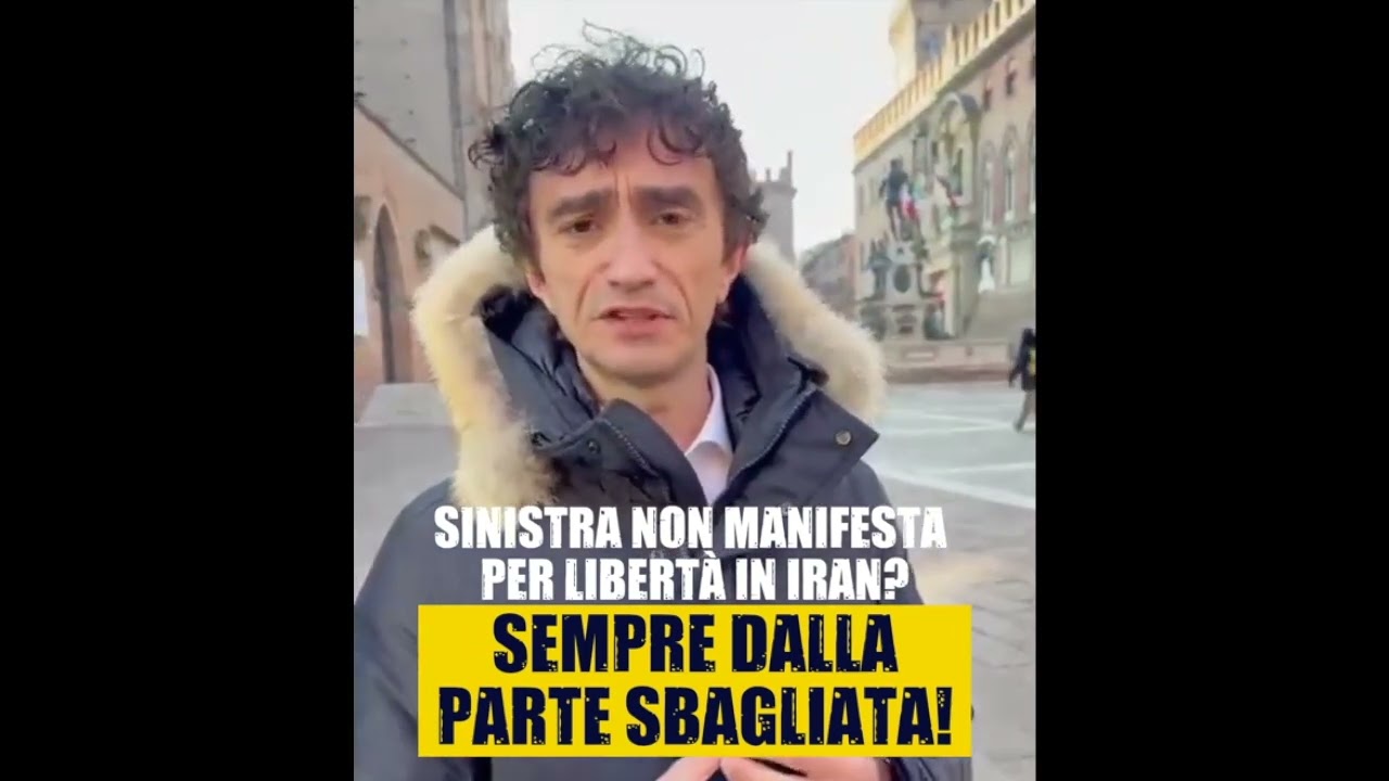 BIGNAMI: "PIAZZA VUOTA, LA SINISTRA NON MANIFESTA PER LA LIBERTÀ IN IRAN?"