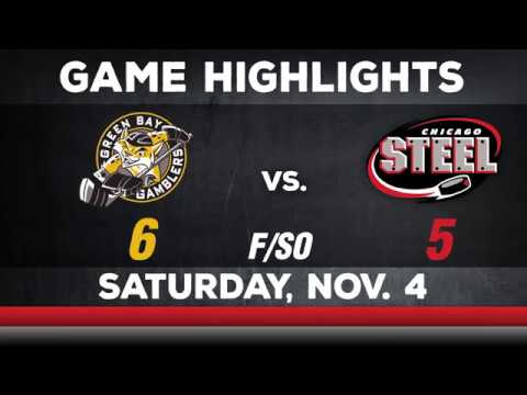 Chicago Steel vs. Green Bay Gamblers (Nov. 4, 2017)