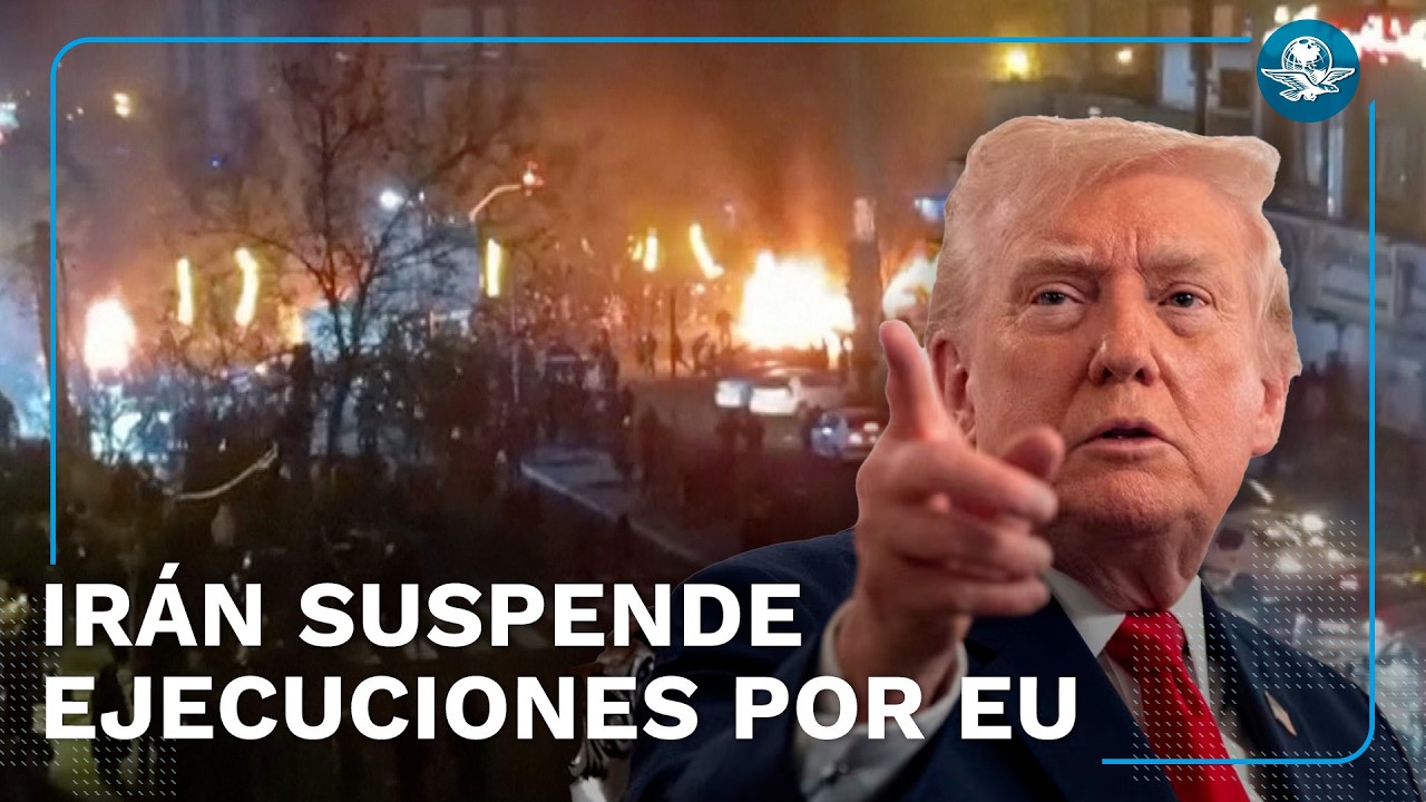 Irán suspende 800 ejecuciones tras amenaza directa de Trump
