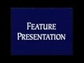 Walt Disney Studios Feature Presentation ID Flash Of Doom 1994 1995 1999 2003 2004