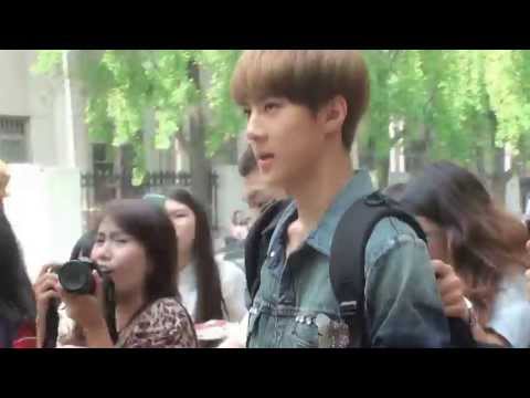120817 EXO-K SEHUN_Going to MUSIC BANK