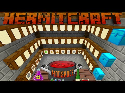HermitCraft ~ ModSauce ~ Ep 11 ~ Block Storage & "The Chire" Progress!
