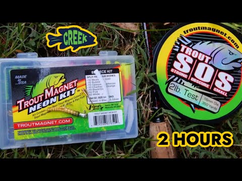2 HOURS Ultralight Trout Magnet Fishing
