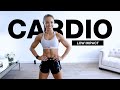 30 Min CARDIO WORKOUT At Home LOW IMPACT STEADY STATE LISS