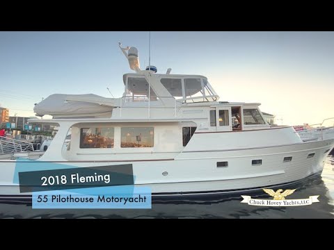 2018 Fleming 55 Pilothouse Motoryacht BONES