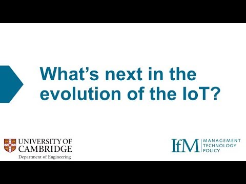 What's next in the evolution of the IoT