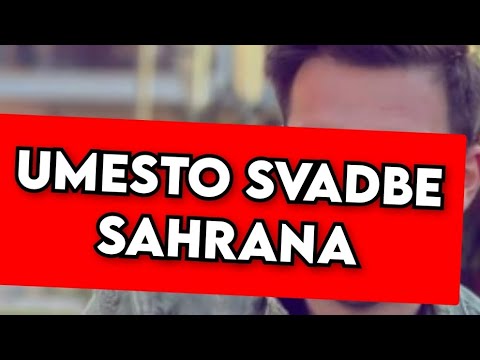 DA SRCE PUKNE OD TUGE - UMESTO SVADBE BICE SAHRANA
