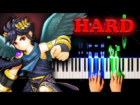 Dark Pit (from Kid Icarus Uprising) - Piano Tutorial