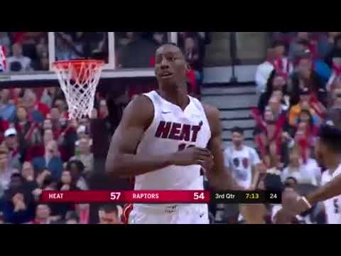 Bam Adebayo Full Highlights 2018.01.09 at Raptors - 16 Pts, 15 Rebs, 5 Blks!