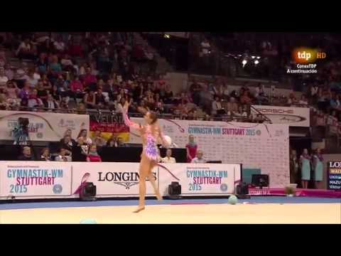 World Championships Stuttgart 2015 | AA Final | Katya Halkina Ball