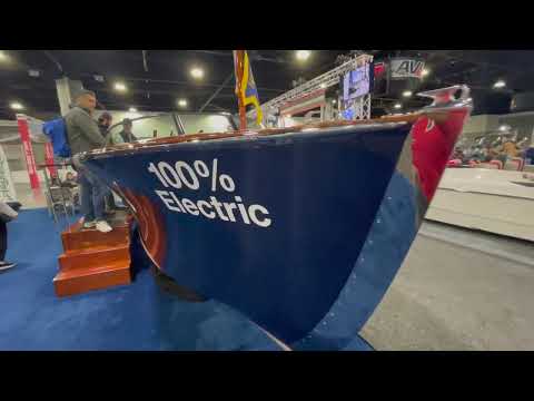 $700,000 Electric Luxury Sport Boat - 27' Hacker-Craft Aquavant Ingenity Electric Series Sport Boat