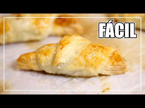 Cruasanes de CHOCOLATE con SOLO 2 Ingredientes