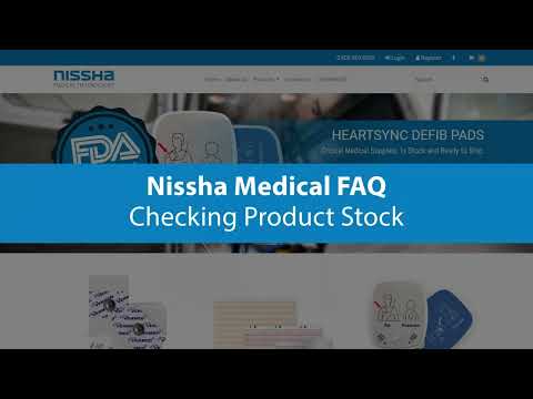 How to Check Item Availability | Nissha Medical Technologies FAQ