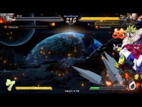 DBFZ Nappa Easy TOD in Real Match!