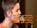 Justin Bieber - Boyfriend lyrics traducida session ...