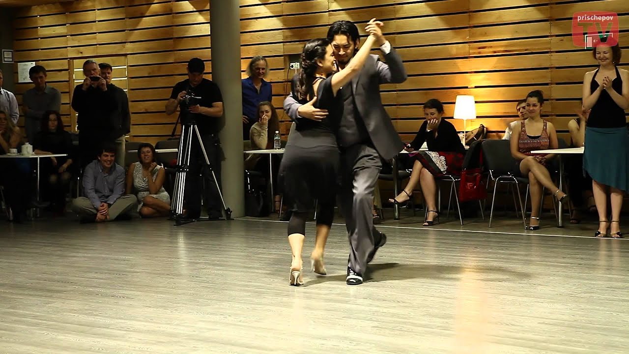 Juan Pablo Canavire & Dana Jazmin Frigoli, «White tango festival 2012», Moscow, Russia