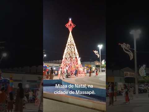 Missa de Natal, na cidade de Massapê/CE