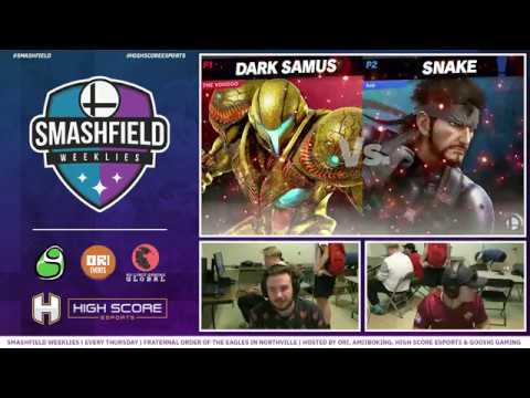 SFW #206 GF: Advo (Dark Samus) vs Kepler (Snake)