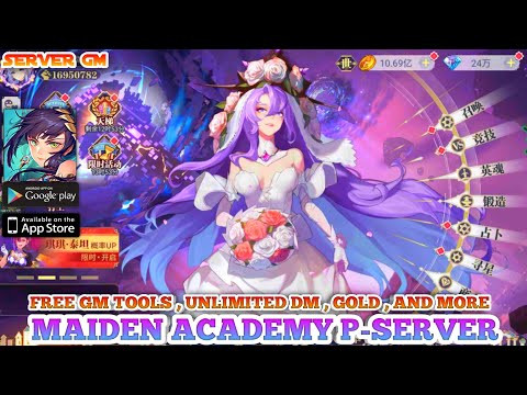 Update Maiden Academy RPG Server GM - Full Vip , Free Gm Tools Unlimited DM , Gold , Stone