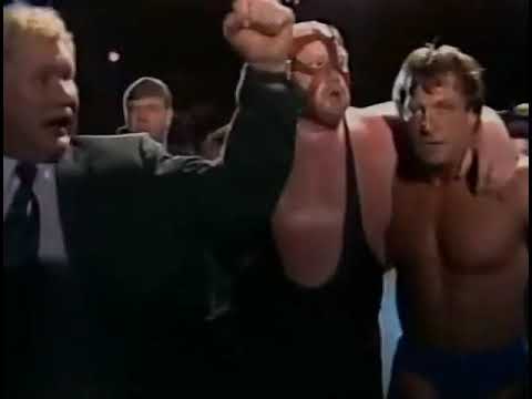 Paul Orndorff Big Van Vader vs. Cactus Jack The Barbarian - 1/5/1993 - WCW