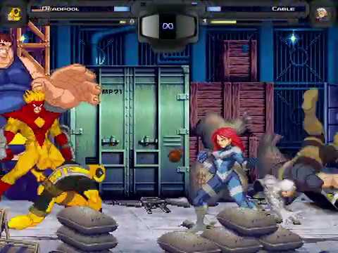 Mugen: Deadpool (Justin) vs Cable (Rex)