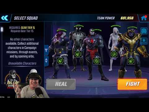 Just Entered DD4 - Node 1 - MARVEL Strike Force - MSF
