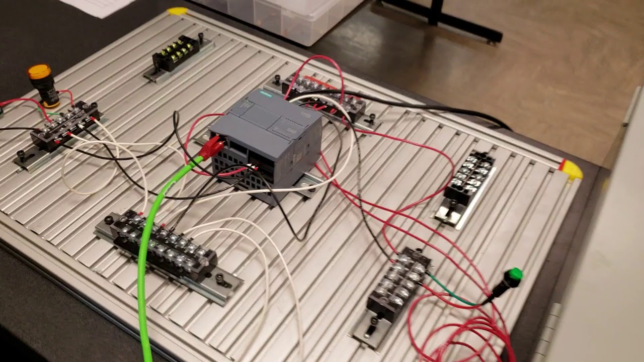 Mechatronics : Basic Siemens S7 PLC and HMI Program