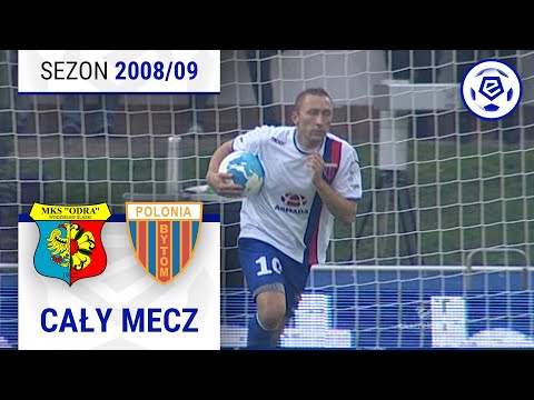 (1/2) Odra Wodzisław Śląski - Polonia Bytom | CAŁY MECZ | Ekstraklasa 2008/09 | 6. Kolejka
